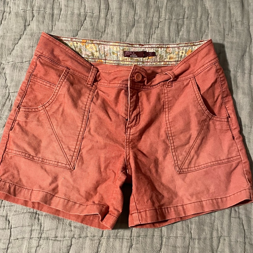 Prana Women's Terracotta Cargo Shorts